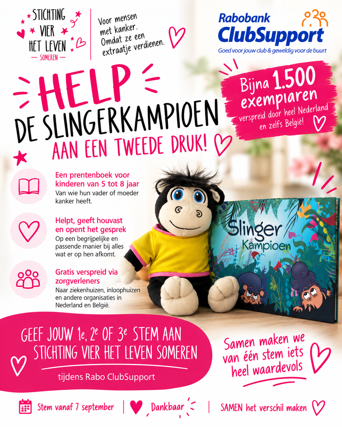 Wij doen mee met de Rabo Clubsupport!
